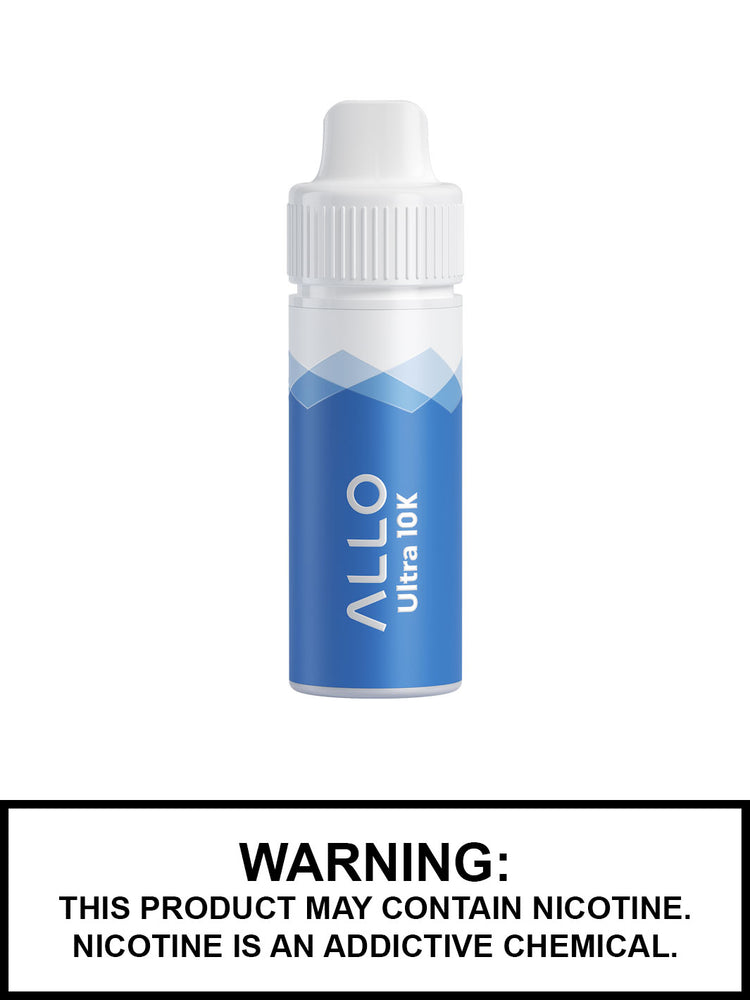 Blueberry Ice Allo Ultra 10K Starter Kit, Allo Vape, Allo 10K Hybrid Disposable, Vape360 Canada