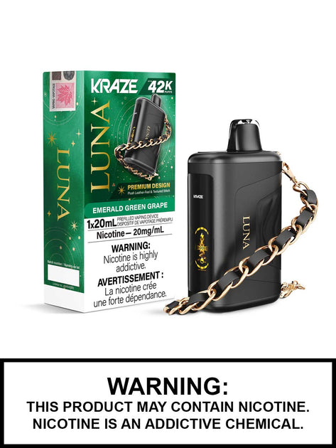 Kraze Luna Disposable Vape, 42K Puffs Kraze Luna Disposable Vape, 42K Puffs