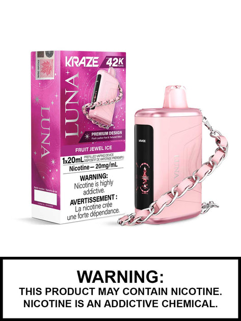 Kraze Luna Disposable Vape, 42K Puffs Kraze Luna Disposable Vape, 42K Puffs