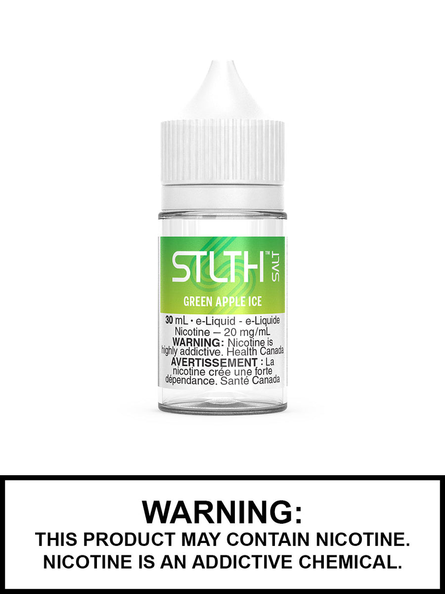 Green Apple Ice STLTH Salt Nic Juice - 30mL