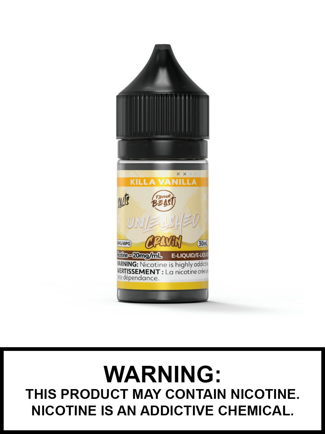 Killa Vanilla Flavour Beast Salts, Salt Nic Flavour Beast Flavours, Vape360 Canada