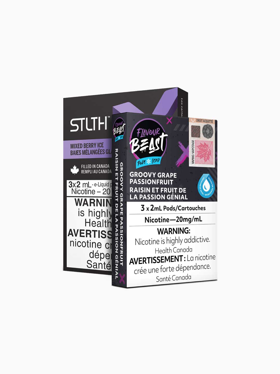 STLTH Compatible Pods, Flavour Beast Pods, Allo Pods, ZPODS, Vape360 Canada