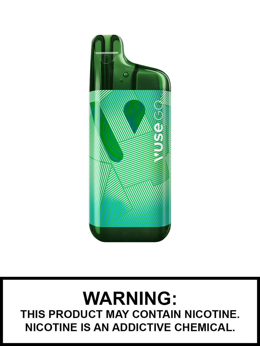 Spearmint Ice Vuse Go 8000 Disposable Vape - V2 Edition Spearmint Ice Vuse Go 8000 Disposable Vape - V2 Edition