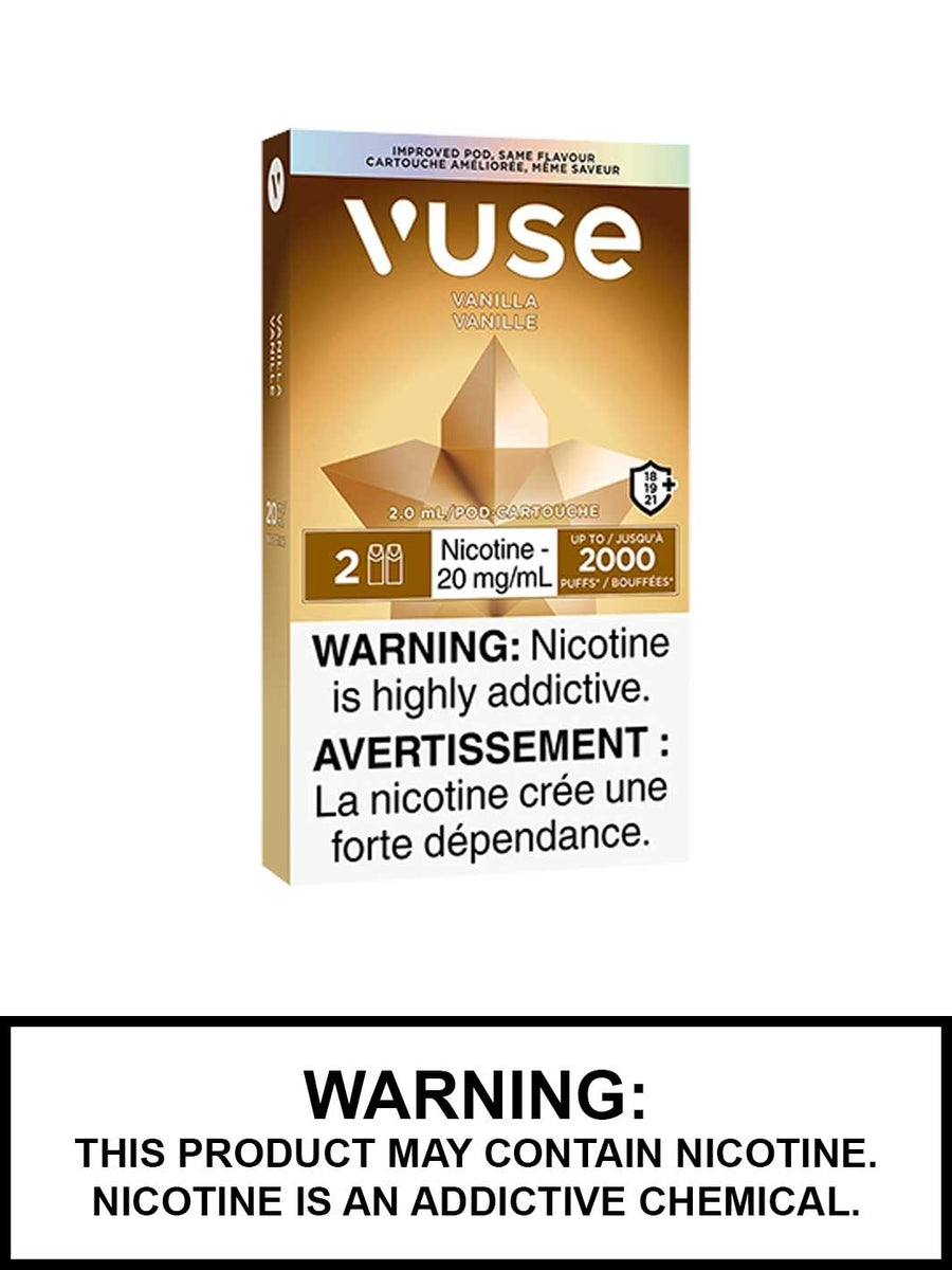 Capsules Vanilla Vuse Canada - Paquet de 2 Capsules Vanilla Vuse Canada - Paquet de 2