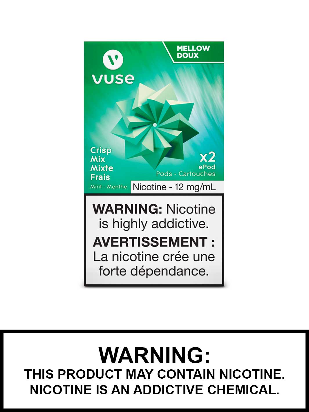 Crisp Mix Vuse pods, Vuse epod, Vuse Pods Canada, Vape360