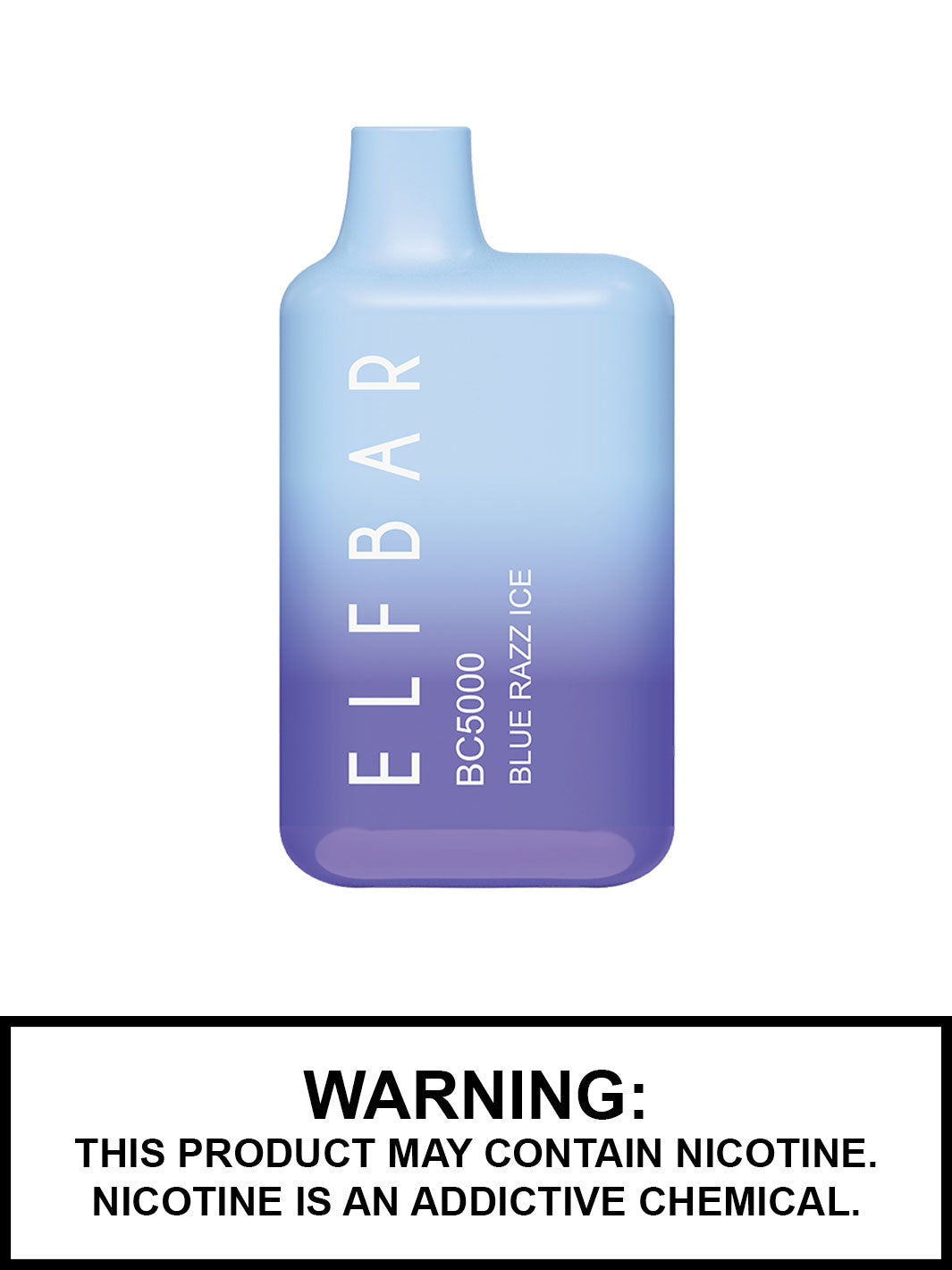 Elf Bar BC5000 Disposable Vape Pen, Blue Razz Ice, Elf Bar Canada, Vape360