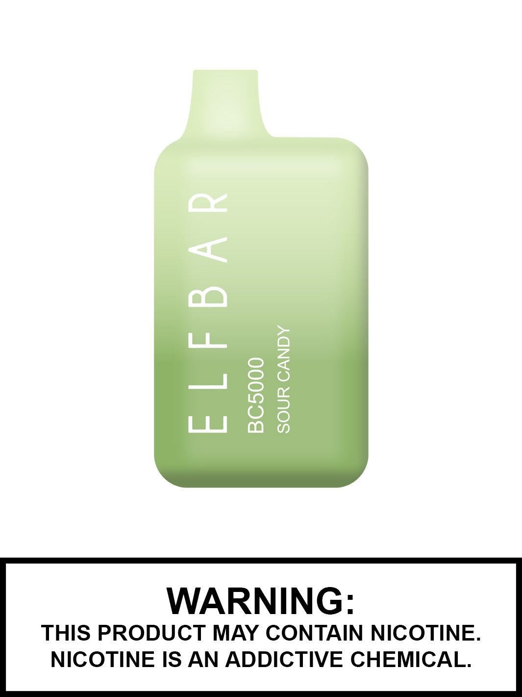 Sour Candy Elf Bar Disposable Vape, BC5000 Vape, 5000 Puffs, Vape360 Canada