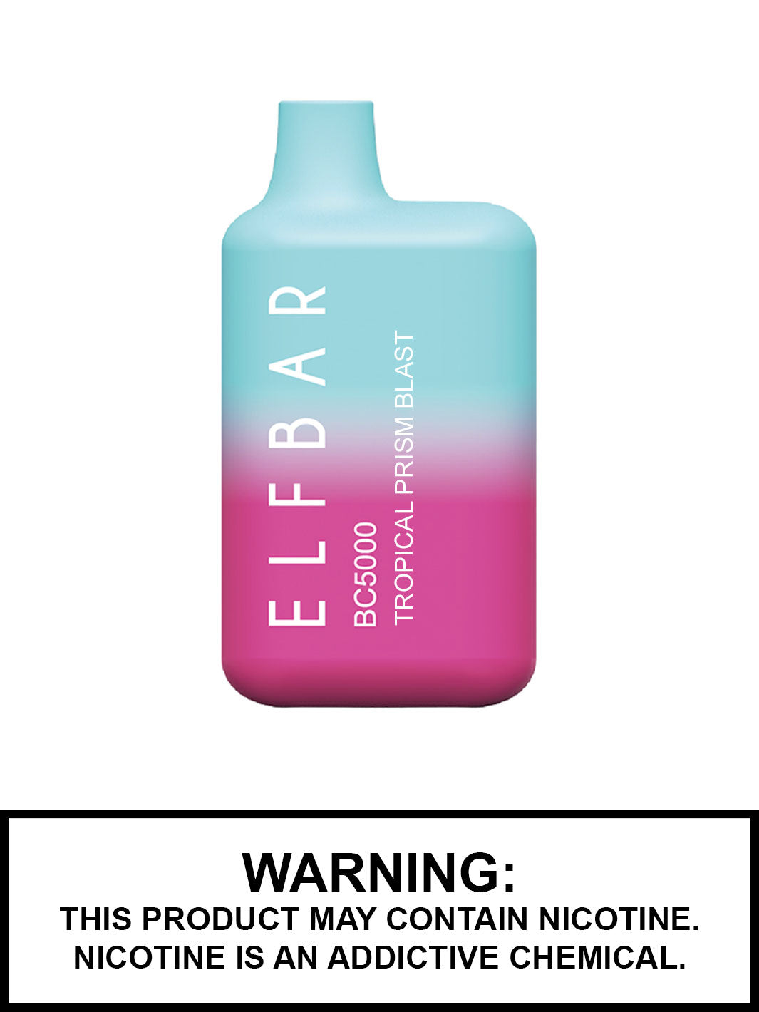 Elf Bar BC5000 Disposable Vape Pen, Tropical Prism Blast, Elf Bar Canada, Vape360