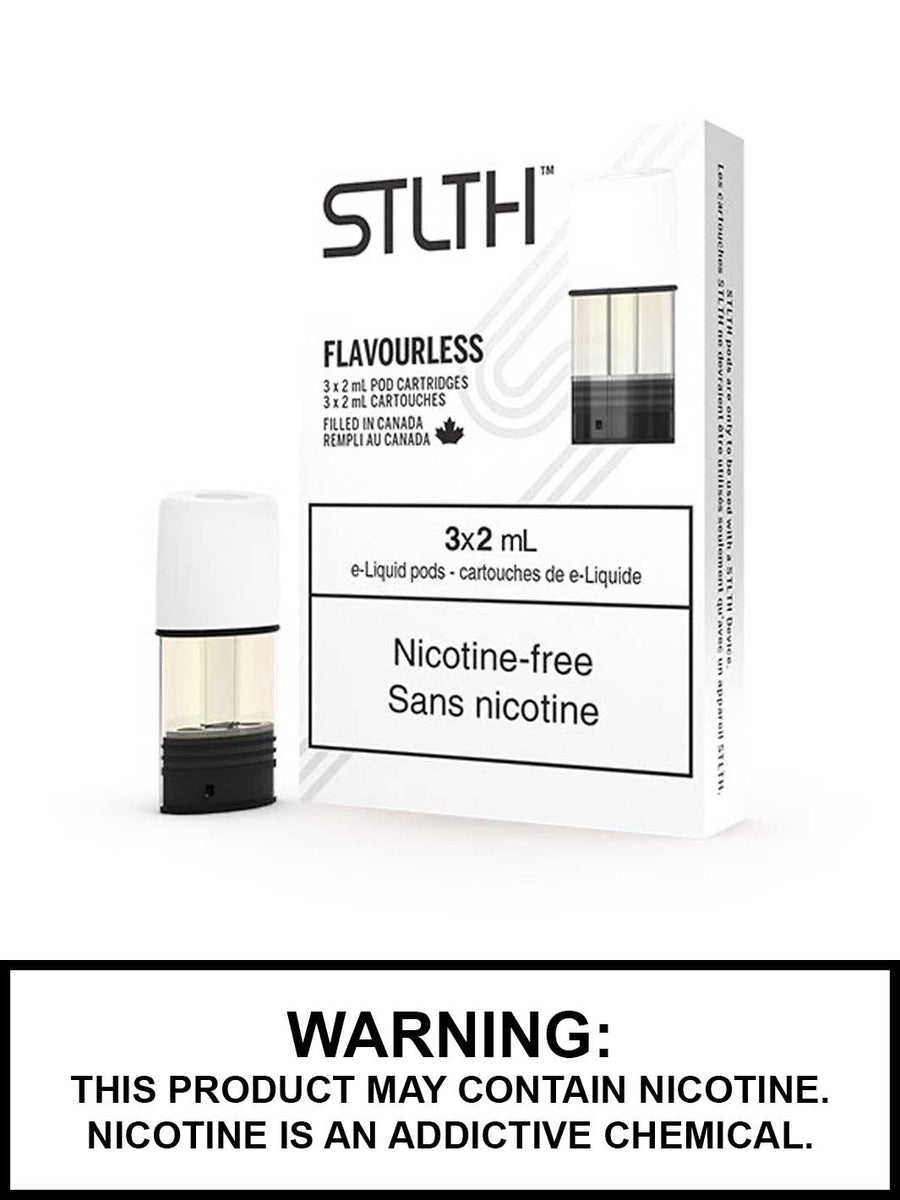 Capsules STLTH sans saveur