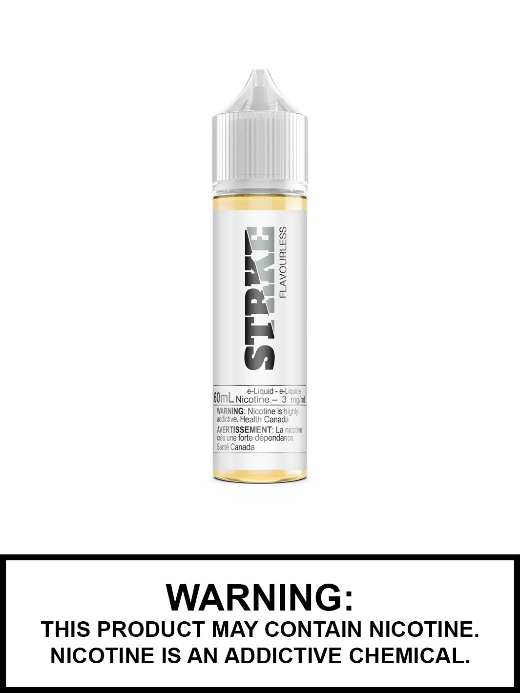 Flavourless by STRKE eJuice, Flavourless eJuice, Vape360 Canada