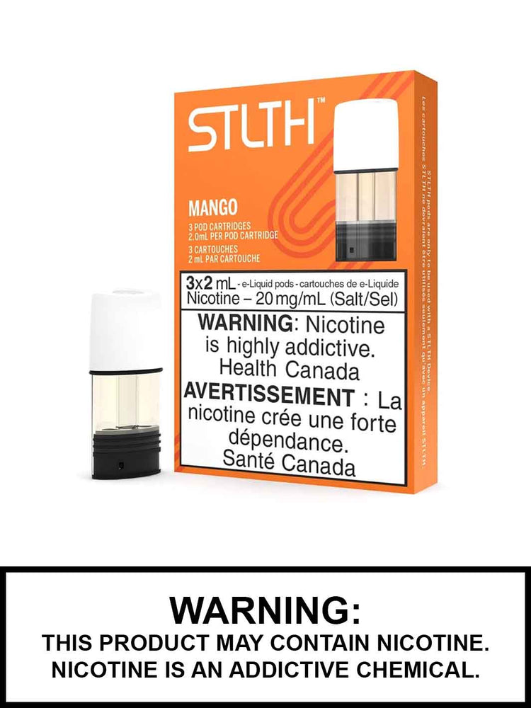 Mango STLTH Pod Pack, STLTH Flavours Canada, Vape360