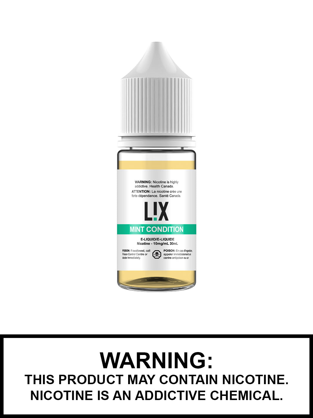 Mint Condition LiX Salt Nic Vape Juice by The Juice Punk Canada, Vape360