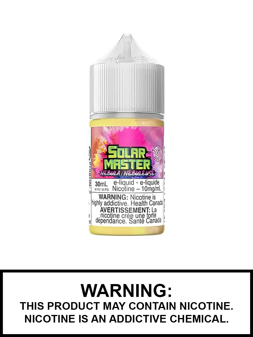 Nebula Solar Master Salts Vape Juice, Fruit eJuice, Vape360 Canada