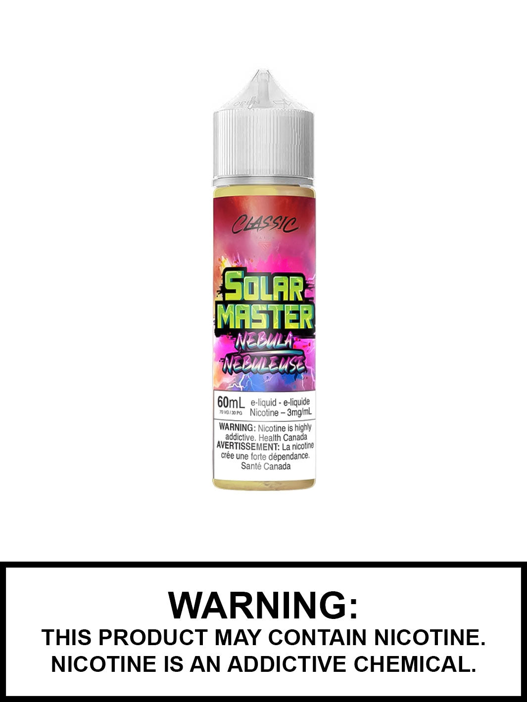 Nebula Solar Master Vape Juice, Fruit eJuice, Vape360 Canada