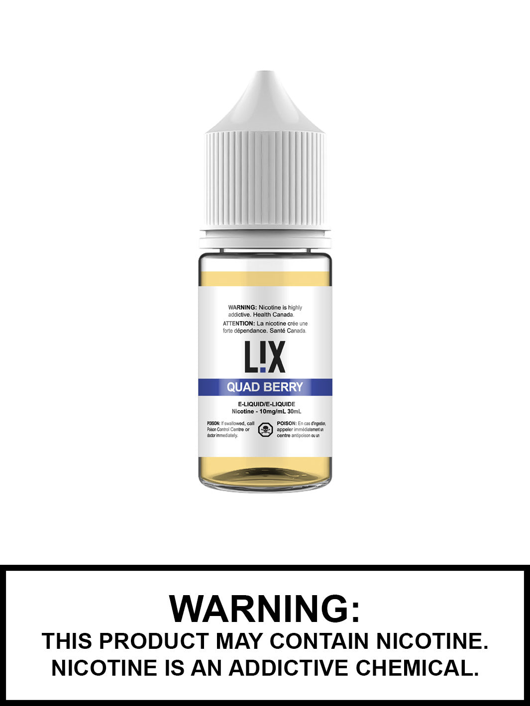 Quad Berry LiX Salt Nic Vape Juice by The Juice Punk Canada, Vape360