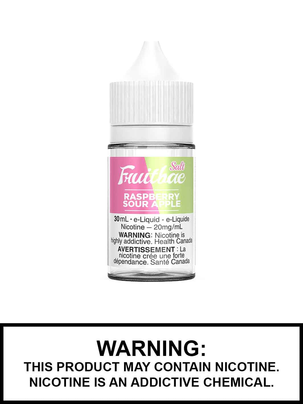 Raspberry Sour Apple Nic Salts by Fruitbae Salts, Fruit eJuice, Vape360 Canada