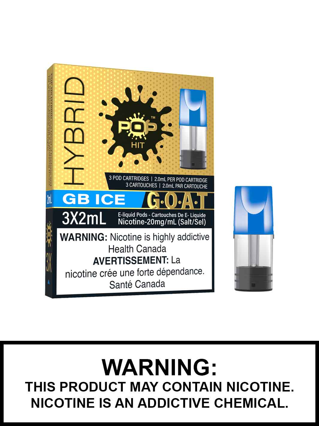 STLTH Pop Pods, GB Ice GOAT Edition Canada, Vape360