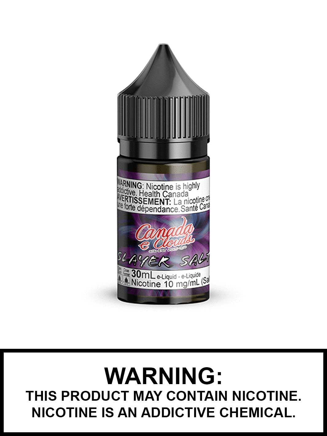 Slayer Salts Vape Juice by Canada eClouds Vapor, Fruit eJuice, Vape360