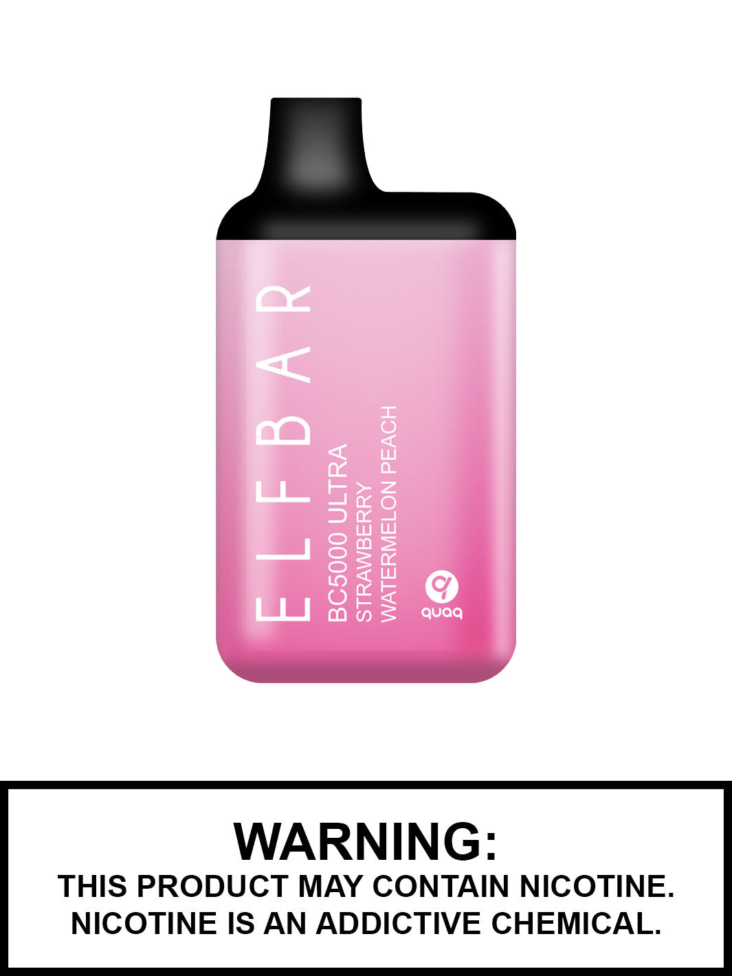 Strawberry Watermelon Peach Elf Bar Ultra 5000 Disposable Vape, Elf Bar Vape Canada, Vape360