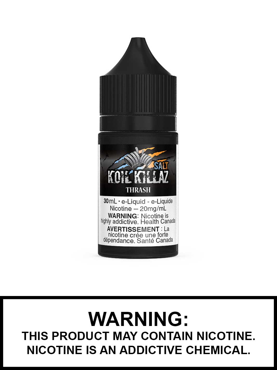 Koil Killaz Thrash, Salt Nic Vape Juice, Vape360 Canada