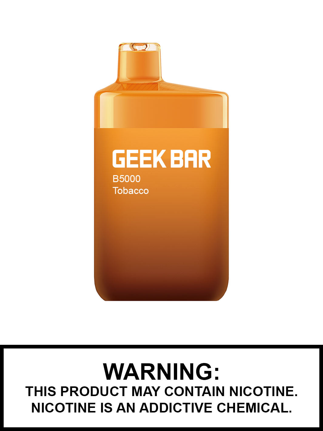 Tobacco Geek Bar Disposable Vape Canada, B5000 Geek Bar Vape, 5000 Puffs, Vape360