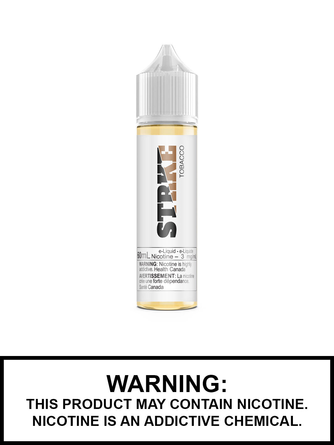 Tobacco by STRKE eJuice, Tobacco eJuice, Vape360 Canada