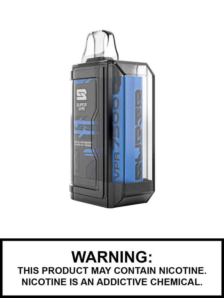 Aloe Blackberry Super VPR 7500 disposable vape, VPR 7500, Super VPR disposable vapes, Vape360 Canada