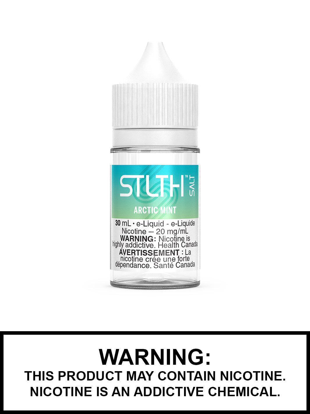 Arctic Mint STLTH Salt Nic Vape Juice by STLTH Vape, Vape360 Canada