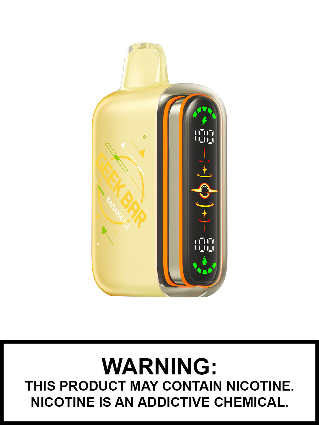 Banana Ice Geek Bar Pulse 2 80K Disposable Vape, Geekbar Vape Canada