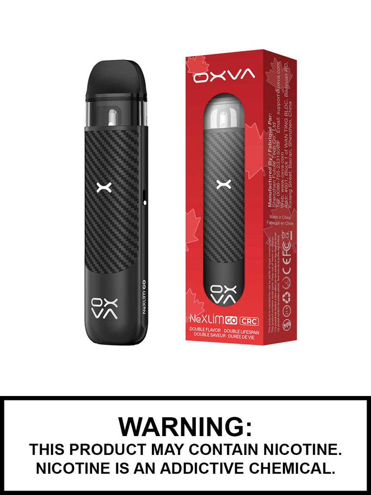 Black Warrior OXVA NeXlim Go Pod Kit, OXVA Vape