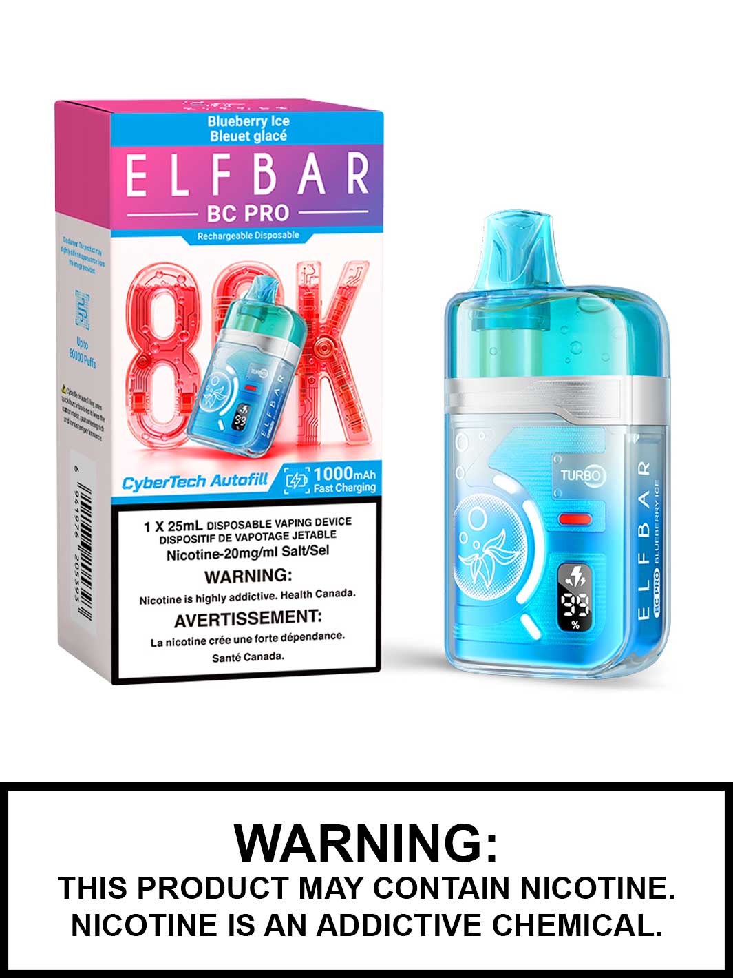 Vape jetable Elf Bar BC Pro 80K Vape jetable Elf Bar BC Pro 80K