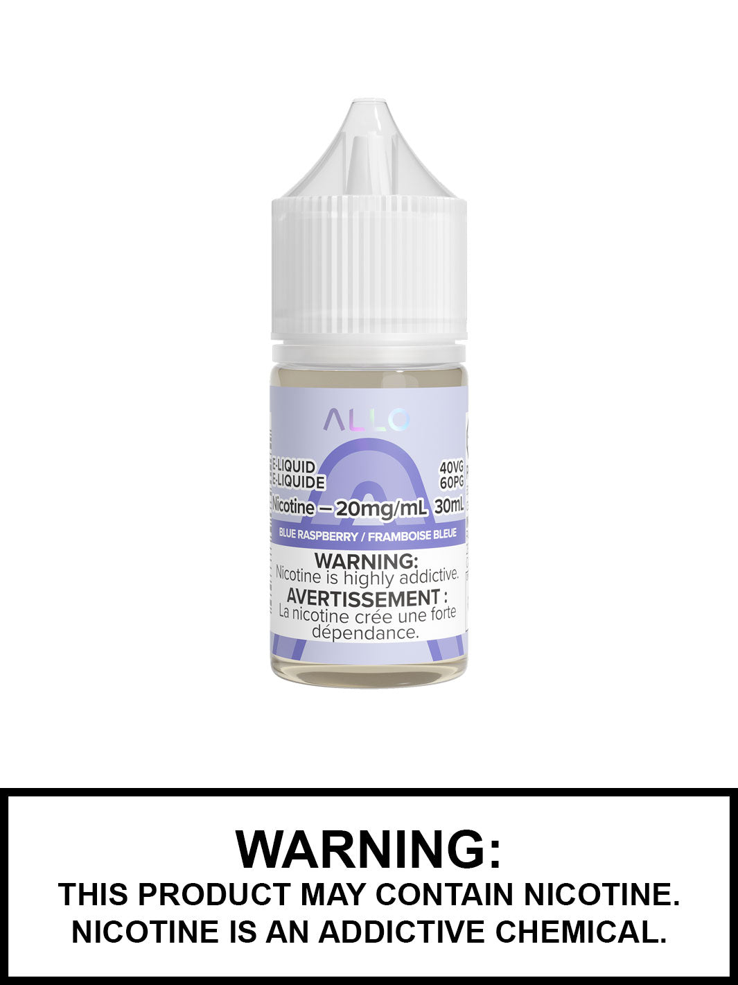 Blue Raspberry Allo eLiquid, Allo Salts Vape Juice, Vape360 Canada