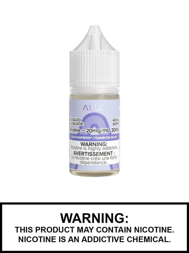 Blue Raspberry Allo eLiquid, Allo Salts Vape Juice, Vape360 Canada