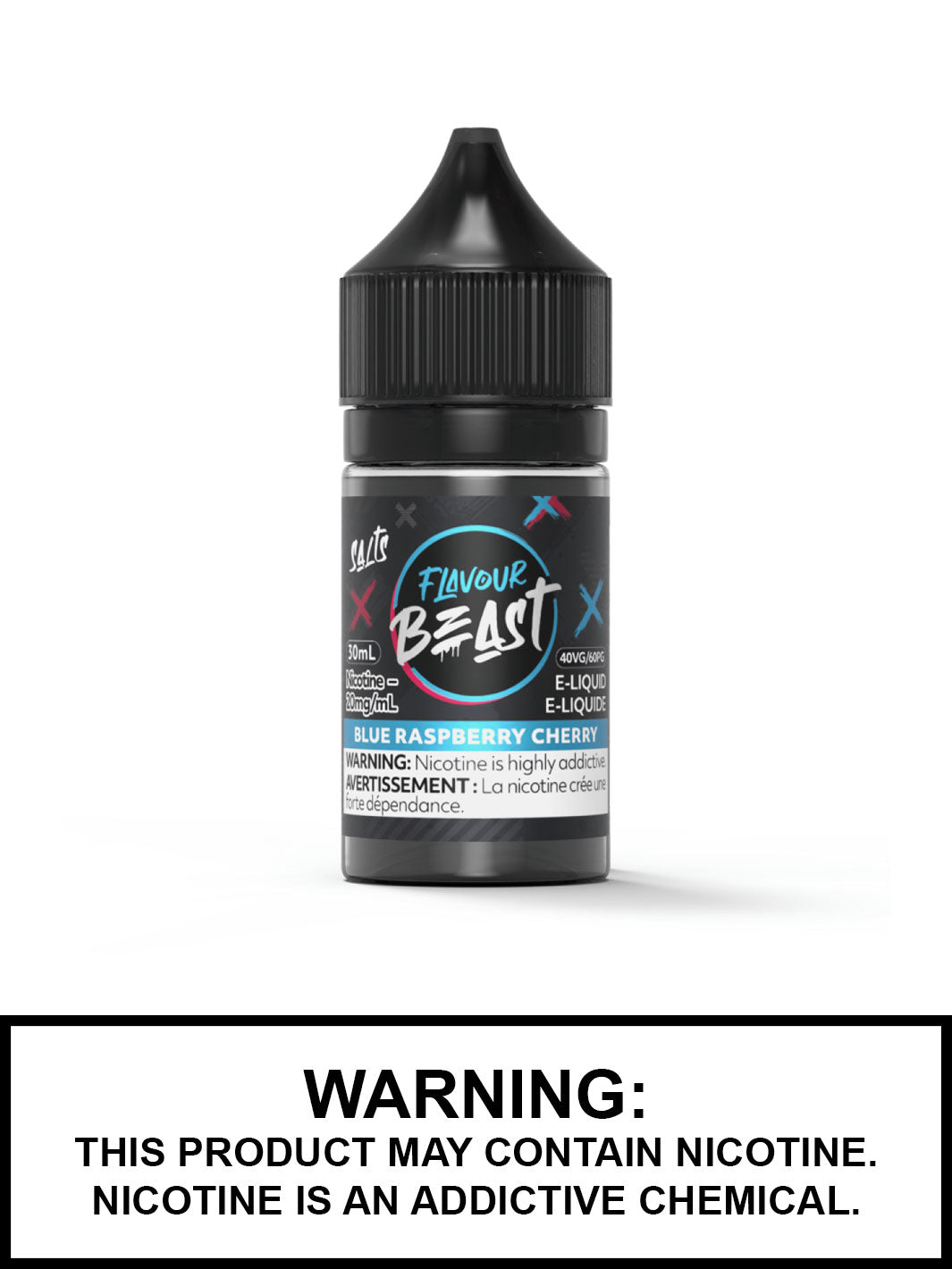 Blue Raspberry Cherry Flavour Beast Salts, Salt Nic Flavour Beast Flavours, Vape360 Canada
