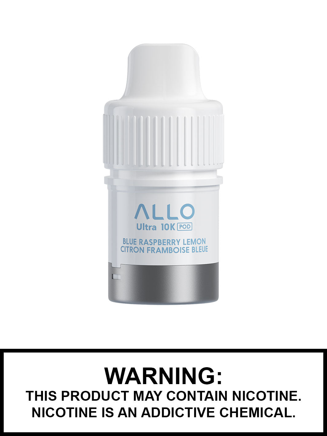 Blue Raspberry Lemon Allo Ultra 10K Pods, Allo Vape, Allo Ultra 10K Hybrid Disposable, Vape360 Canada
