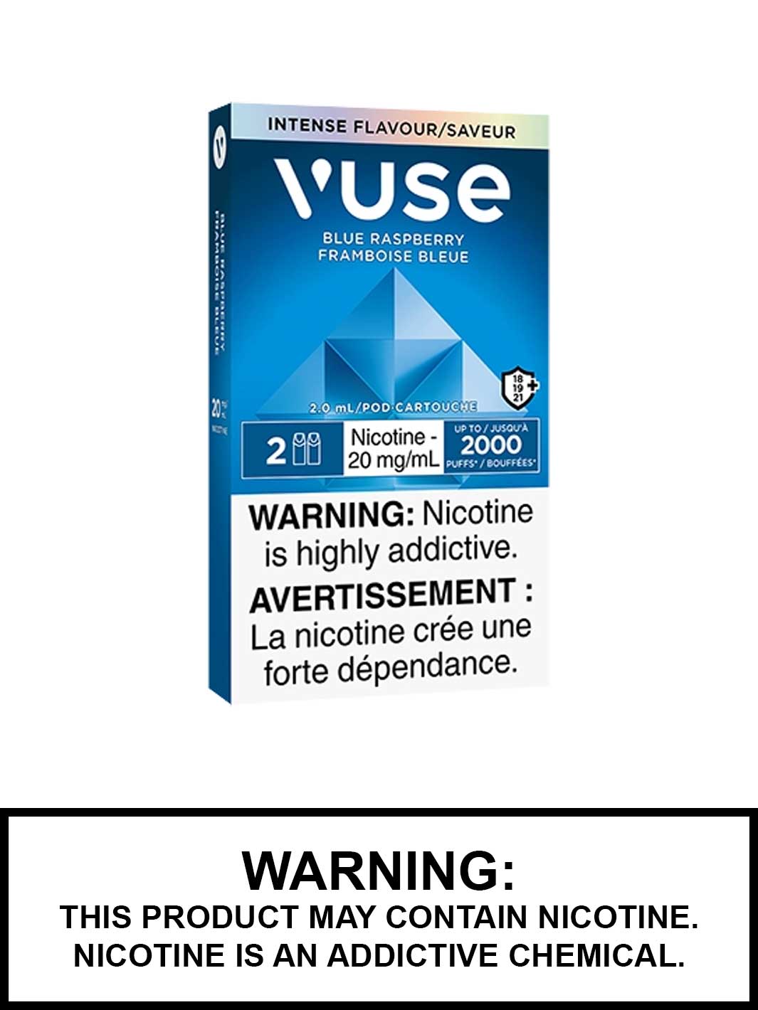 Blue Raspberry Vuse Pods by Vuse Vape Canada, Vuse ePod 2 Flavours, Vape360