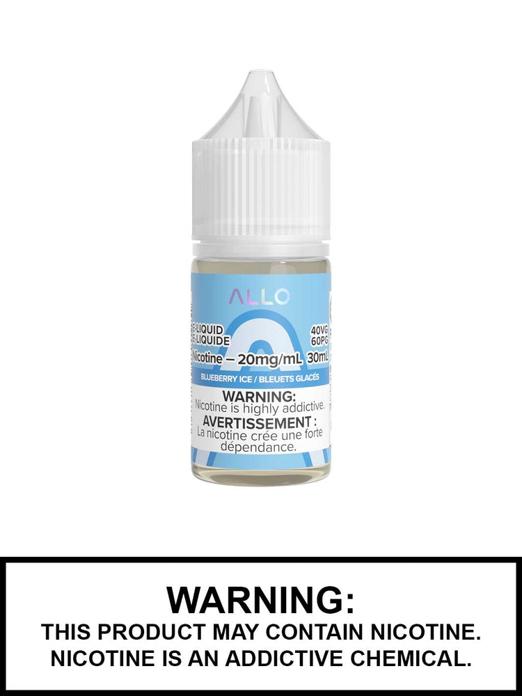 Blueberry Ice Allo eLiquid, Allo Salts Vape Juice, Vape360 Canada