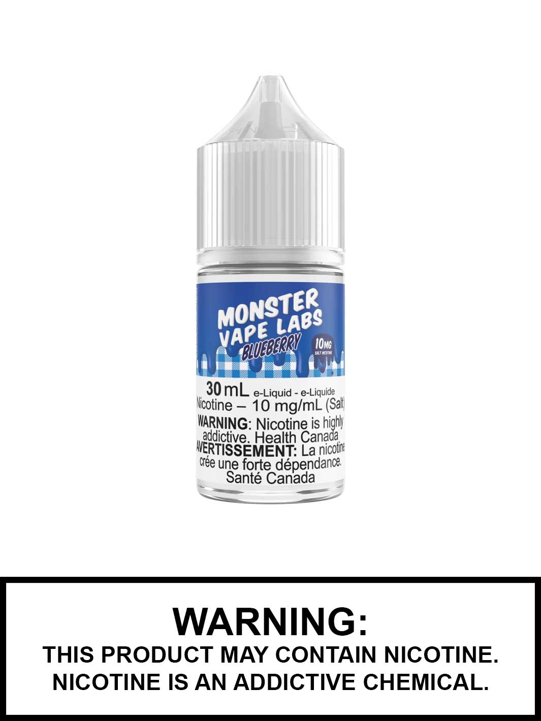 Blueberry by Monster Vape Labs Nic Salt Vape Juice, Vape360 Canada