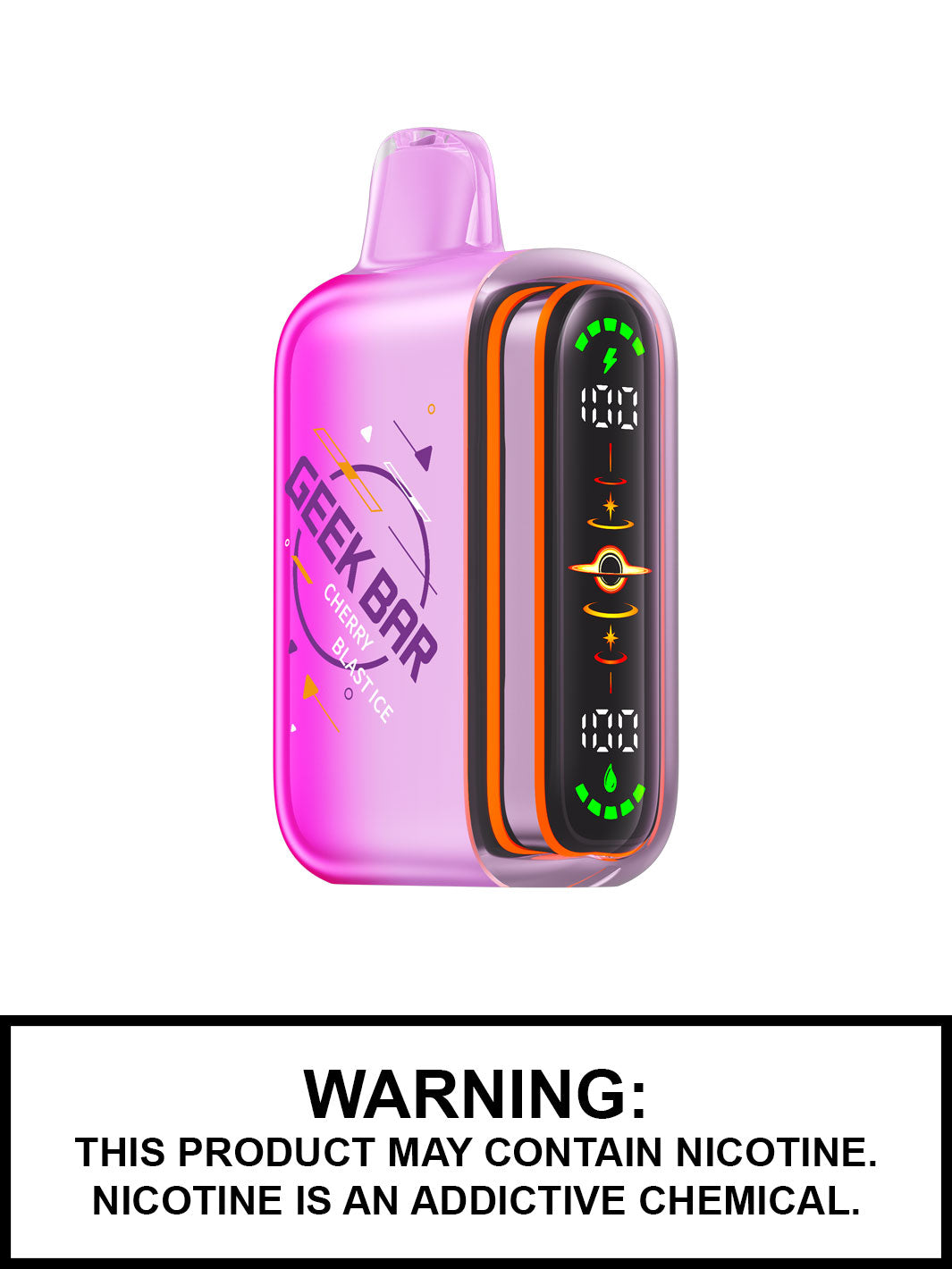 Cherry Blast Ice Geek Bar Pulse 2 80K Disposable Vape, Geekbar Vape Canada