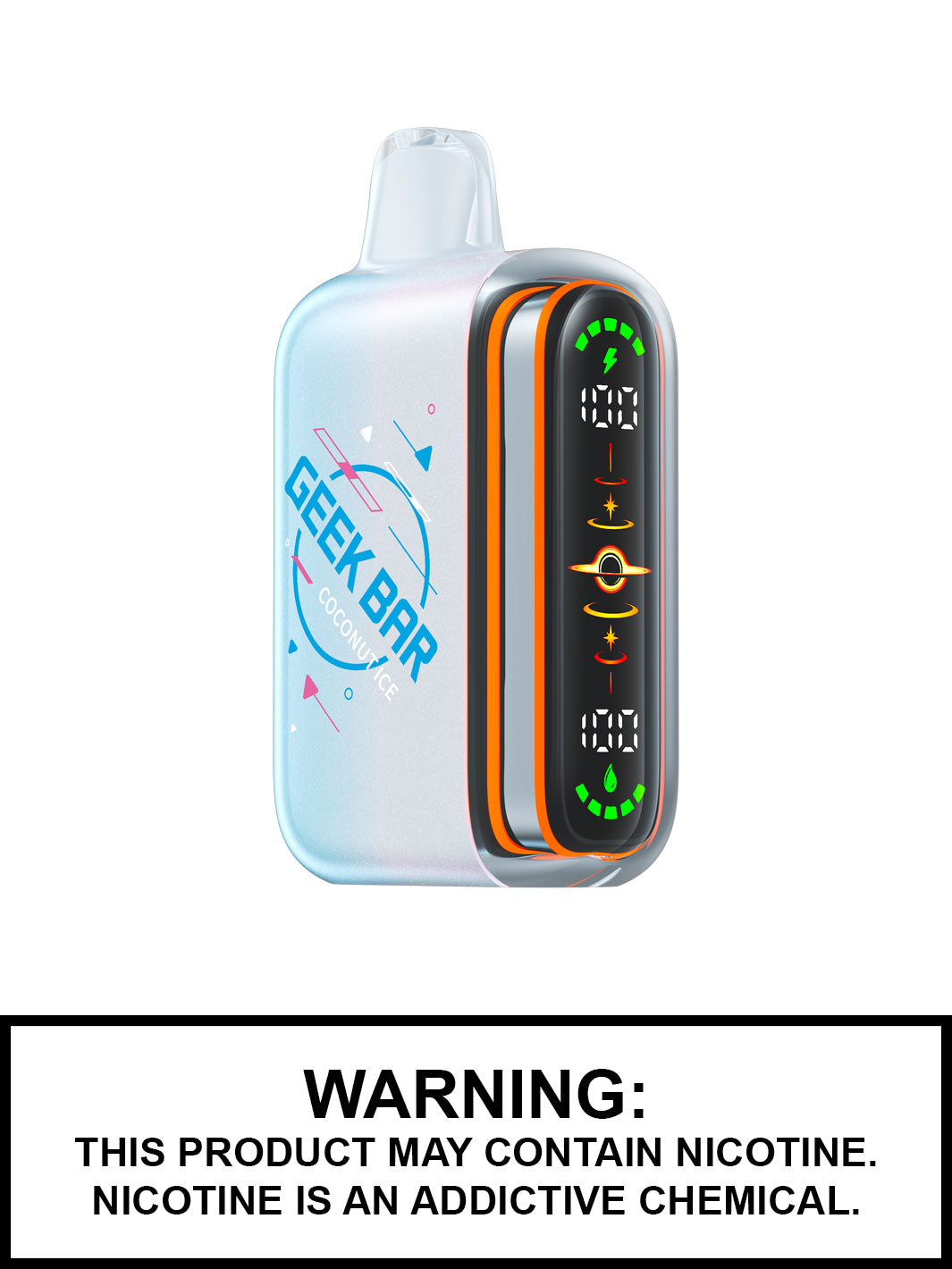 Coconut Ice Geek Bar Pulse 2 80K Disposable Vape, Geekbar Vape Canada