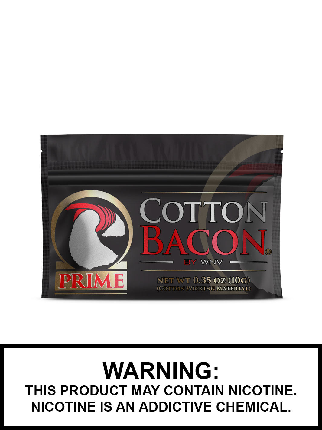 Cotton Bacon Prime by Wick N Vape, Vape Cotton, Vape360 Canada