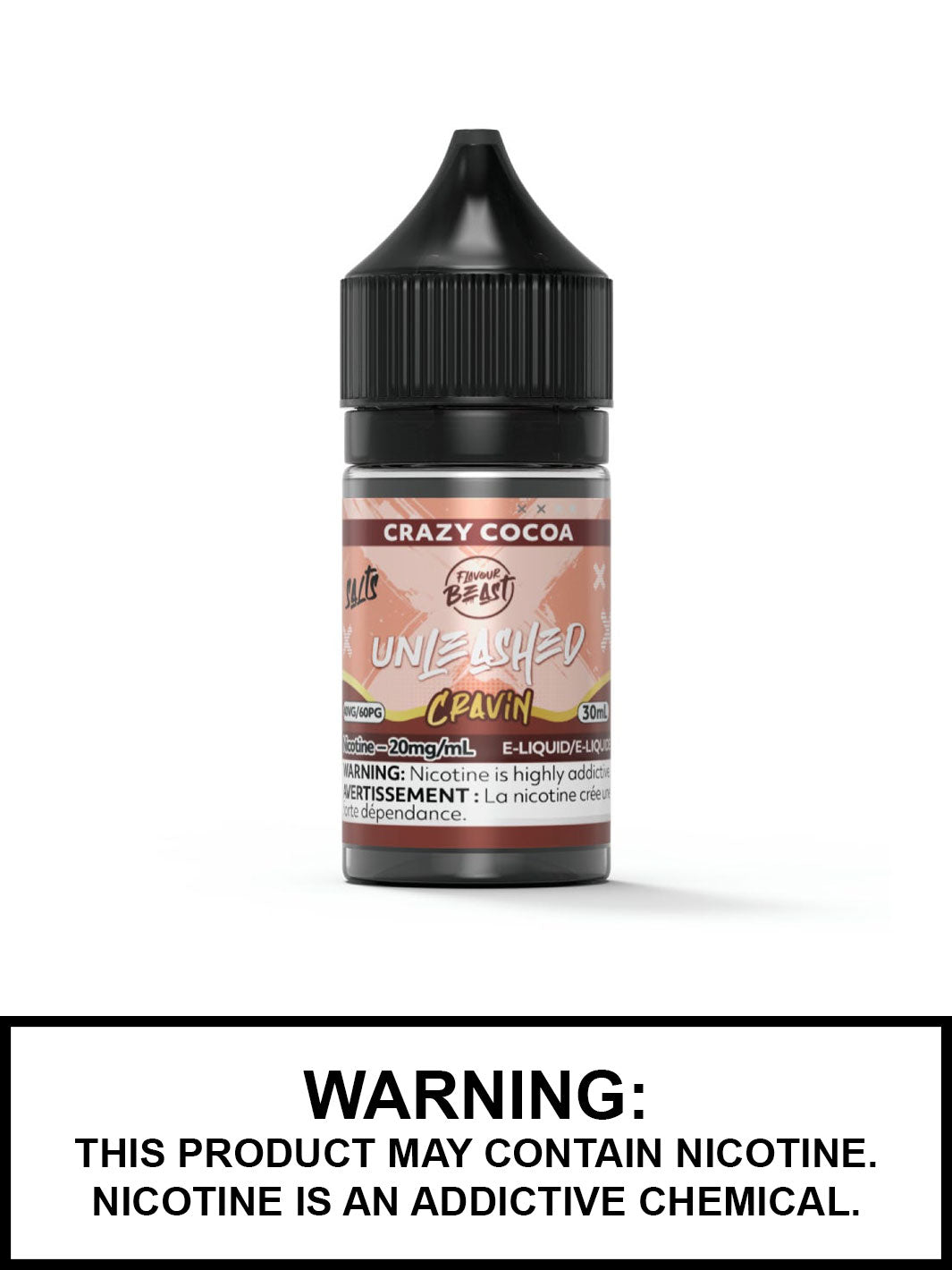 Crazy Cocoa Flavour Beast Salts, Salt Nic Flavour Beast Flavours, Vape360 Canada