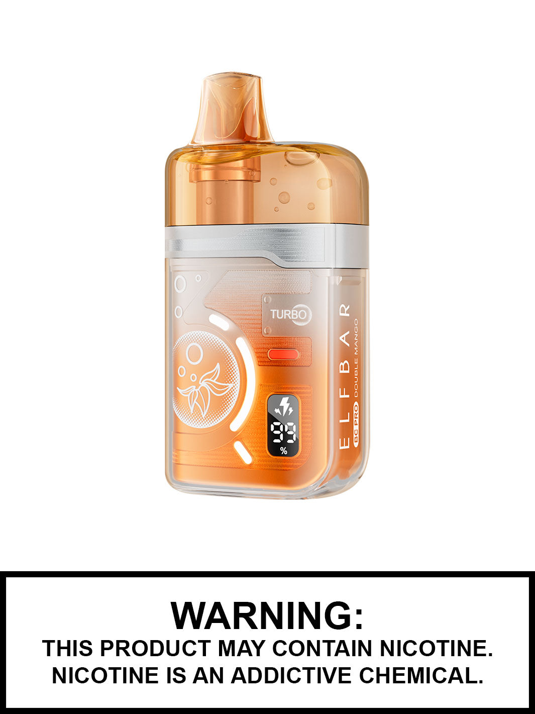 Double Mango Elf Bar BC Pro 80K Disposable Vape, 80,000 Puff Disposable Vape