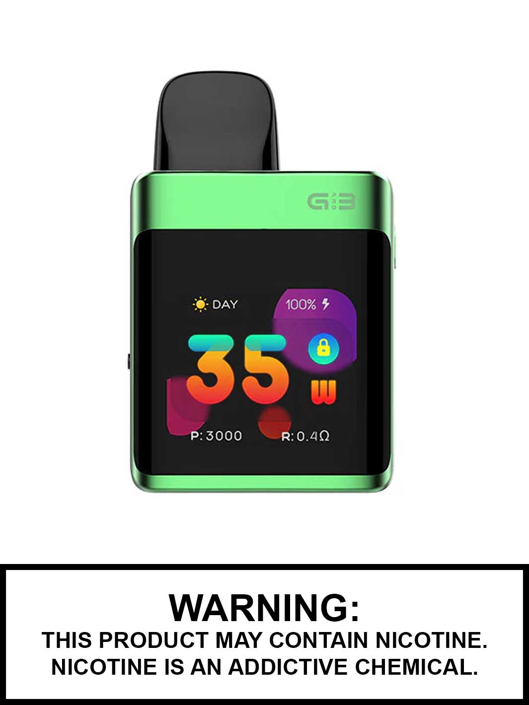 Emerald Green Uwell Caliburn G3 Pro Koko Pod Kit, Vape360 Canada