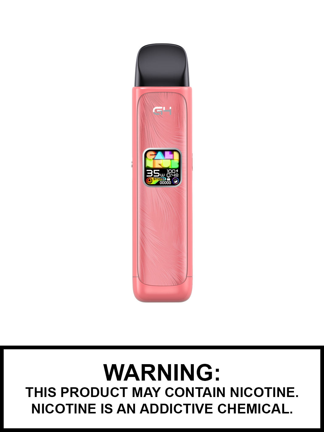 Flamingo Red Uwell Caliburn G4 Pod Kit, Caliburn Vape, Vape360 Canada