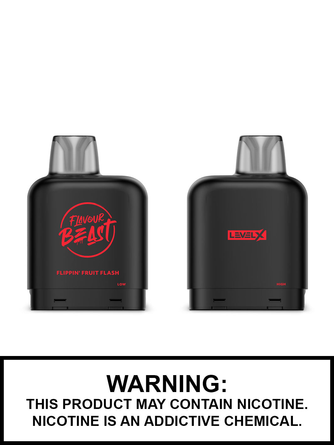 Flippin Fruit Flash Level X Flavour Beast Pods, Vape360 Canada