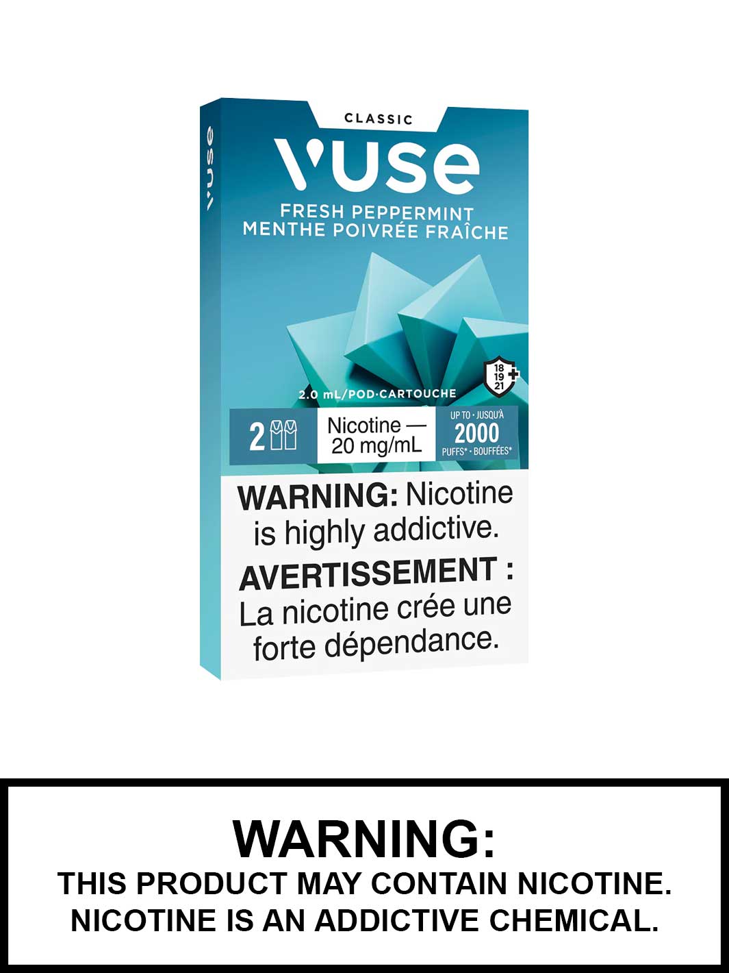 Fresh Peppermint Vuse Pods by Vuse Vape Canada, Vuse ePod 2 Flavours, Vape360