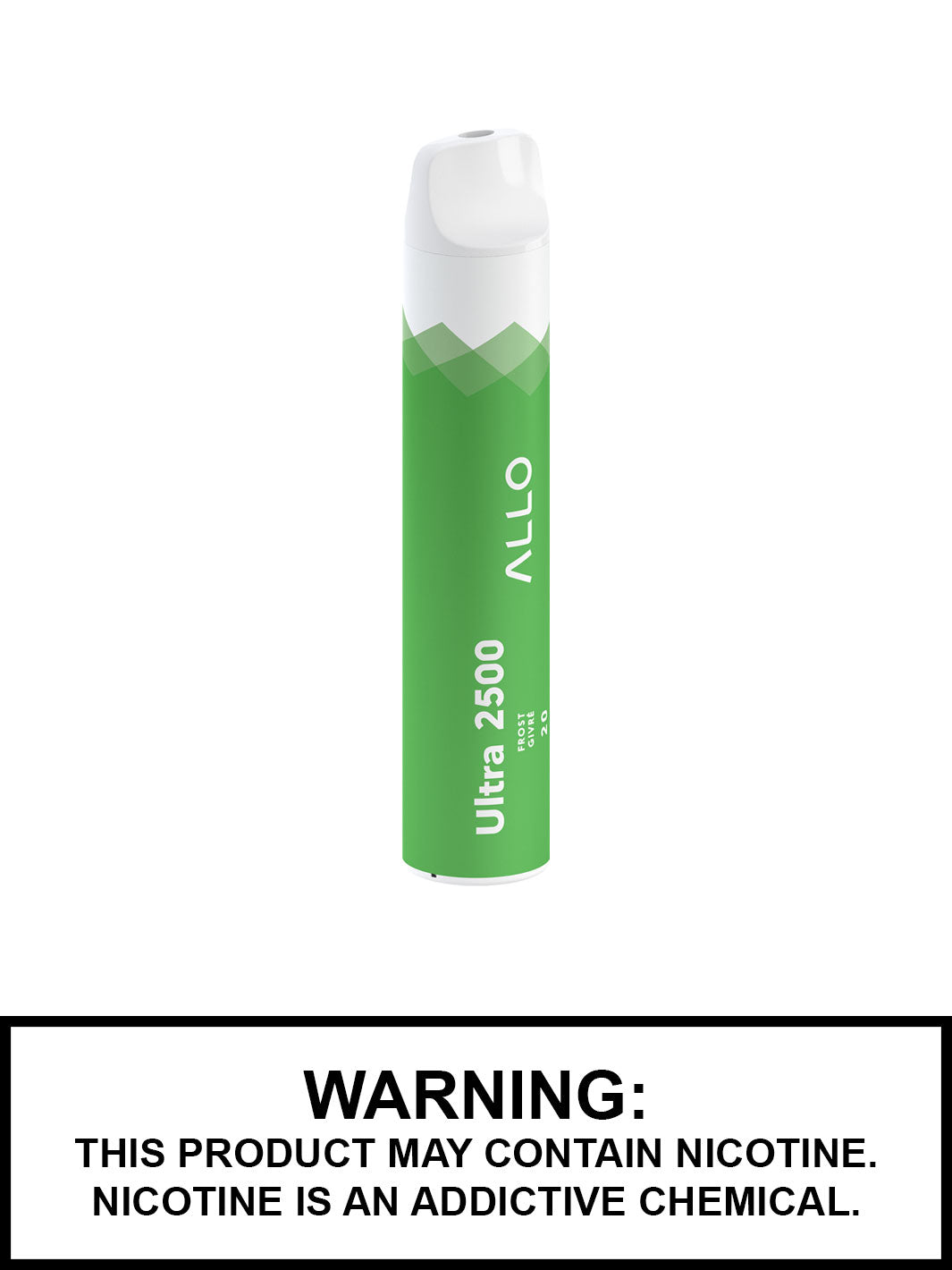 Allo Disposable Vape, Frost Ultra 2500, Disposable Vape Canada, Vape360