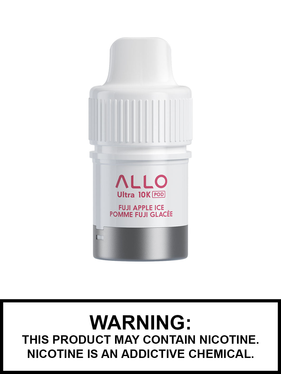 Fuji Apple Ice Allo Ultra 10K Pods, Allo Vape, Allo Ultra 10K Hybrid Disposable, Vape360 Canada