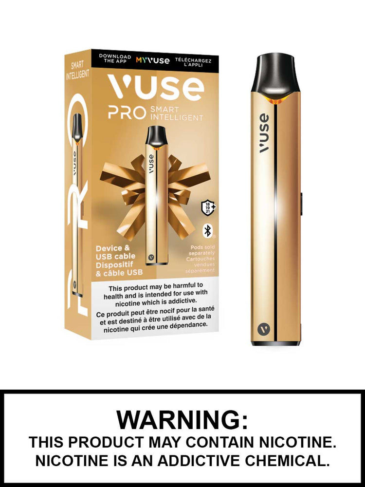 Vuse Pro Smart Device Gold, Vuse Vape Canada, Vape360